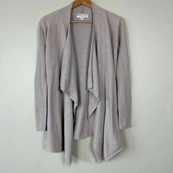 Barefoot Dreams Bamboo Chic Lite Knit Cardigan Sweater Loungewear Small / Medium - Picture 3 of 6